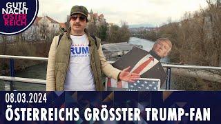 Randy Gunheimer Trump-Fan warnt vor kommunistischer Gefahr  Gute Nacht Österreich mit Peter Klien