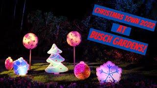 Busch Gardens Tampas Christmas Town 2022  Food  Decorations  Christmas Lights