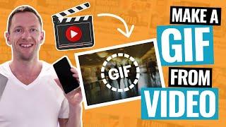 How to Make a GIF from a Video Video to GIF Tutorial