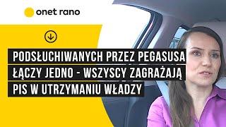 Afera Pegasusa. Pomaska podsłuchiwanych łączy jedno wszyscy zagrażają PiS