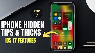 7 iPhone Hidden TIPS & TRICKS ️ Top iOS 17 Features ️ YOU MUST TRY #tipsandtricks #ios17 #iphone