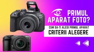 Cum îți alegi primul aparat foto?#mirrorless #dslr #canon #nikon #sony