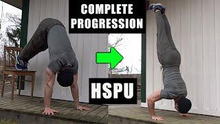 Handstand Push Up Tutorial HSPU - Complete Progression