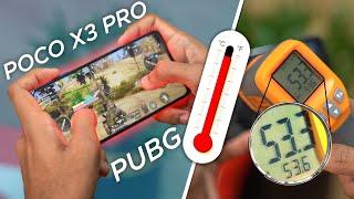 POCO X3 Pro PUBG Gaming Test - SEVERE Heating