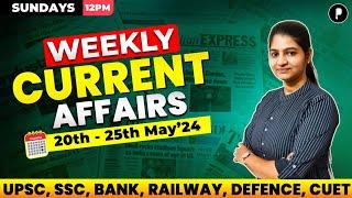 Weekly Current Affairs 2024  May 2024 Week 4  Parcham Classes Current Affairs #parcham