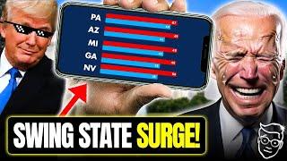 CNN PANICS as NYT Poll Shows Trump Leads Biden In Swing States  Black Voters & Latinos ABANDON Joe