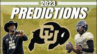 Colorado 2023 College Football Predictions - Buffaloes Full Preview
