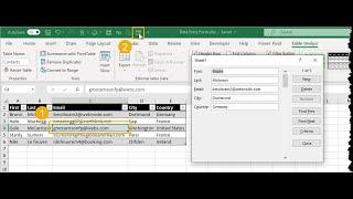 Basic data entry for metrics KPIs using excel.