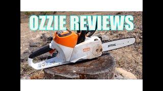 Stihl MSA 220 C Electric Chainsaw Watch this before you buy