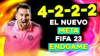 LAS MEJORES TÁCTICAS E INSTRUCCIONES META CON LA 4-2-2-2 EN FIFA 23
