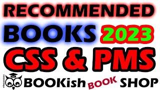 Best Recommended Books for CSS & PMS Compulsory Subjects  Beginners 2023 CSS 2023 Preparation