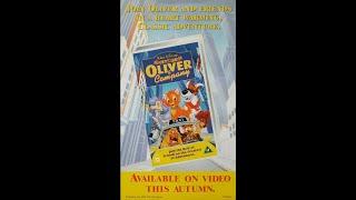 Walt Disney Oliver & Company 1988Trailer VHS 1996 UKComing Soon