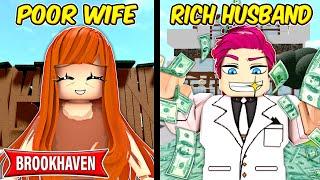 Wife Finds Out Her Husband Is Secretly RICH In Brookhaven RP Roblox