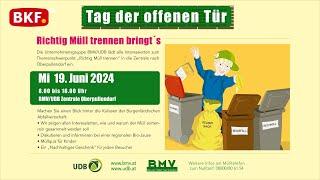 19. 6. 2024 - Tag der offenen Tür 2024 beim BMV Burgenländischer Müllverband - BKF TV