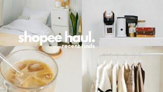 shopee haul  affordable recent finds home cafe cute & aesthetic with links