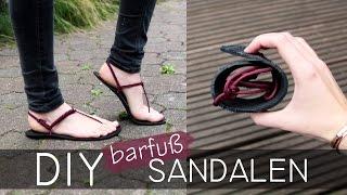 DIY Huaraches Sandalen - Barfußschuhe