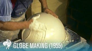 Globe Making How the World is Made 1955  British Pathé