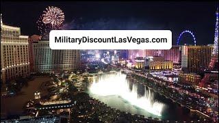 Military Discount Las Vegas Hotels Show Tickets Tours Packages With Strip Firework Show.