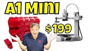 A1 Mini 3D Printer for only $199 - Wow