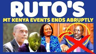 Breaking News All Mt Kenya GOVERNORS Walked Out On RUTO - KINDIKI Must Go