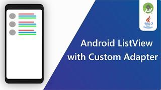 Android ListView with Custom Adapter  code stance