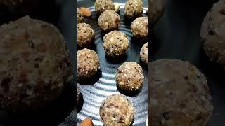 No Sugar Healthy Dry Fruits Laddu Recipe   Natural Energy Booster Ladoo for Back Pain