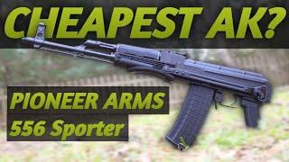 Unboxing the cheapest AK available in 2024 Pioneer arms 556 sporter underfolder.