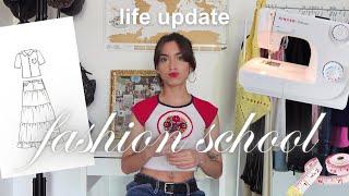 life update on fashion school - the unbalanced student life