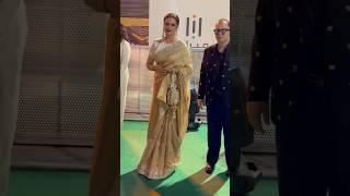 IIFA Awards 2024 Rekha Ji looks beautiful at IIFA Awards in Abu Dhabi #iifaawards2024