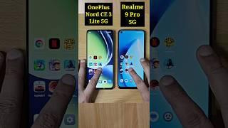 OnePlus Nord CE 3 Lite 5G Vs Realme 9 Pro 5G Speed Test Comparison 