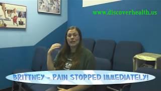 Brittney - Pain Stopped Immediately after orange park chiropractic adjustment