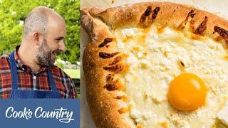 How to Make Adjaruli Khachapuri Georgian Cheese Bread