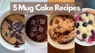 5 Microwave Desserts You Can Make in 1 Minute  Easy Mug Dessert Recipes