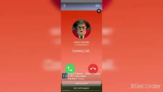 ep1 Prank Scary Teacher CallingMessengerCall Video