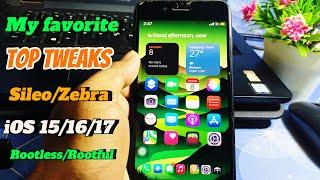 TOP Tweaks my favorite Jailbroken iOS 151617 All devices