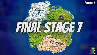 Fortnite Chapter 3 Season 1 Snow Map Melting Update Stage 7