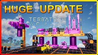 HUGE UPDATE - New Weapons and Planet Settings in TerraTech Worlds Beta Gameplay EP25