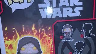 Star Wars Red Saber series 1 Darth Sidious Funko POP review