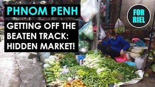 Off the beaten track Phnom Penh Cambodia Free fun. See real local life streets & market #forriel