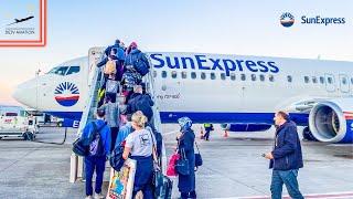 4K TR  GREAT airline with WONDERFUL prices  D  SunExpress Boeing 737-800  Antalya to Izmir