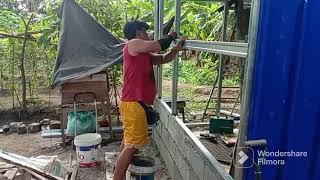 part4 paggawa ng Bahay sa tabing ilog project by bayaw kuya Noli vlog yoyoyo