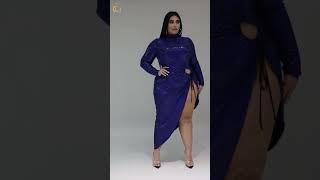 Latest Plus Size Fashion Dress for Curvy Women