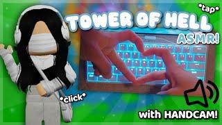 Roblox TOWER OF HELL but with ASMR handcam