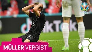 Müller vergibt die Großchance gegen England  UEFA EURO 2020  MAGENTA TV