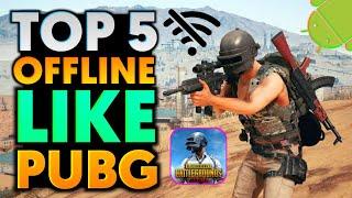 Top 5 Battle Royale Games Like PUBG Mobile OFFLINE & ONLINE For Low End Devices Android 2021  PUBG