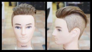 Mens Undercut Haircut Step by Step Tutorial - TheSalonGuy