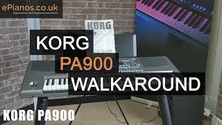 Korg PA900 Keyboard Walkaround