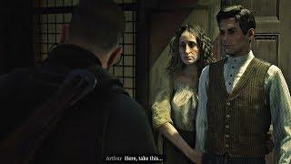 Red Dead Redemption 2 - Arthur Helps and Gives Money To Mrs Downes & Her Son To Start New Life