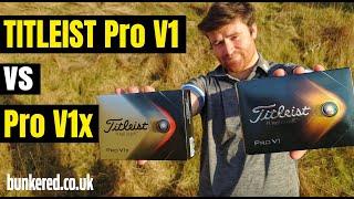 TITLEIST Pro V1 vs Pro V1x – Which one should you be playing?