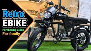 Things to know if you are buying a retro-style moped Ebike #super73
